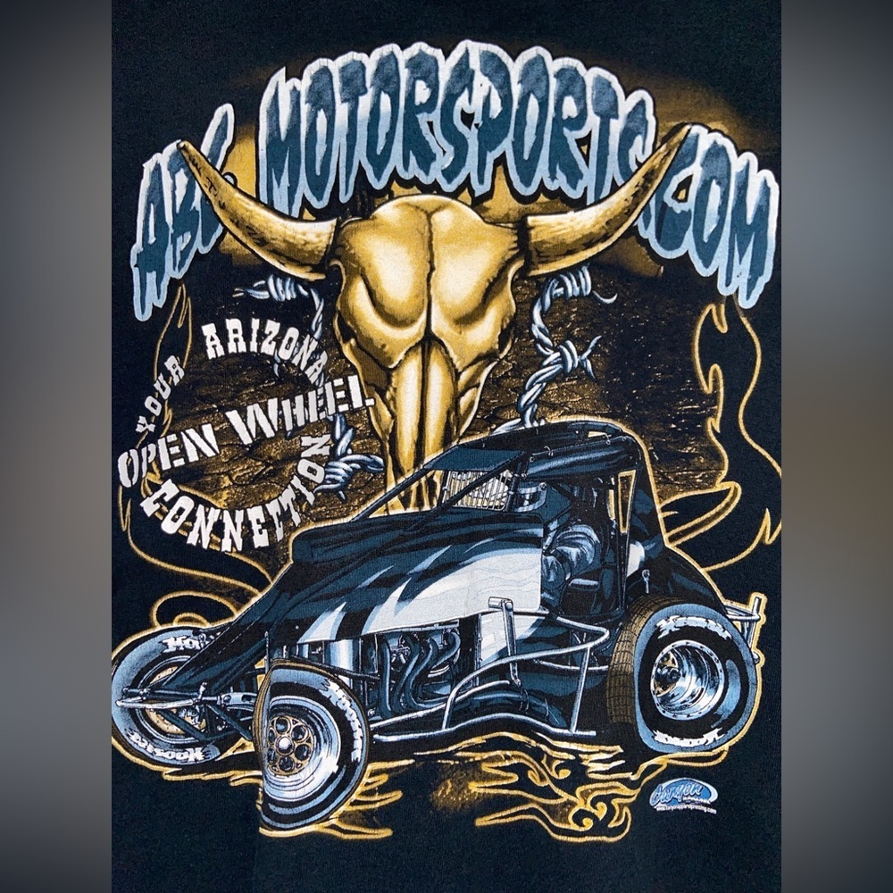 Abc Motorsports.Com 1/1 Custom Tee Xl Oversized U… - image 5